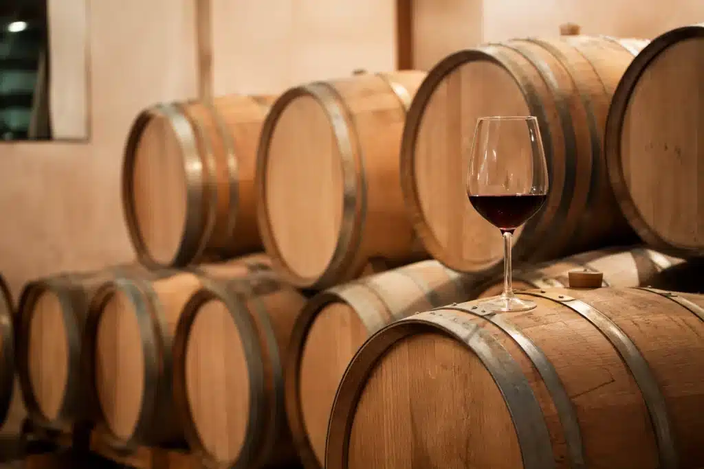 vino in barrique